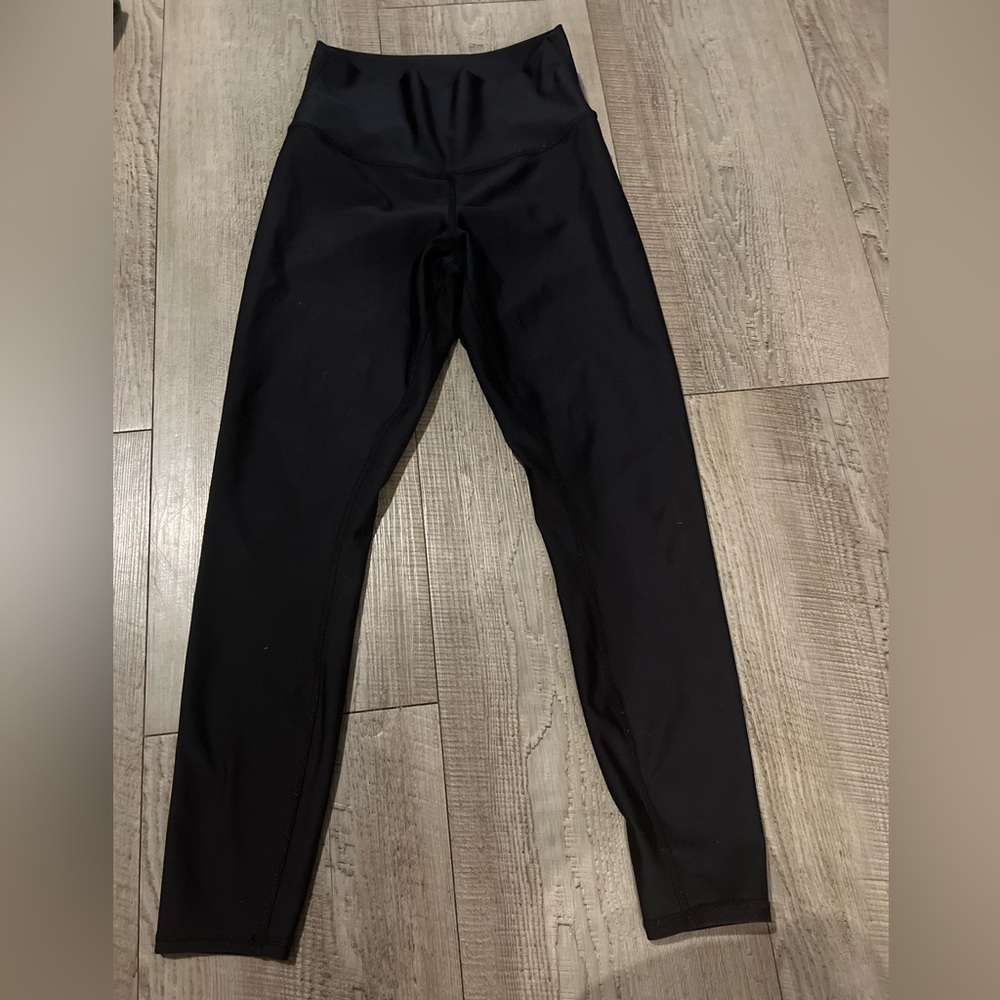 Airbrush High-Waist 7/8 Leggings Black, size S